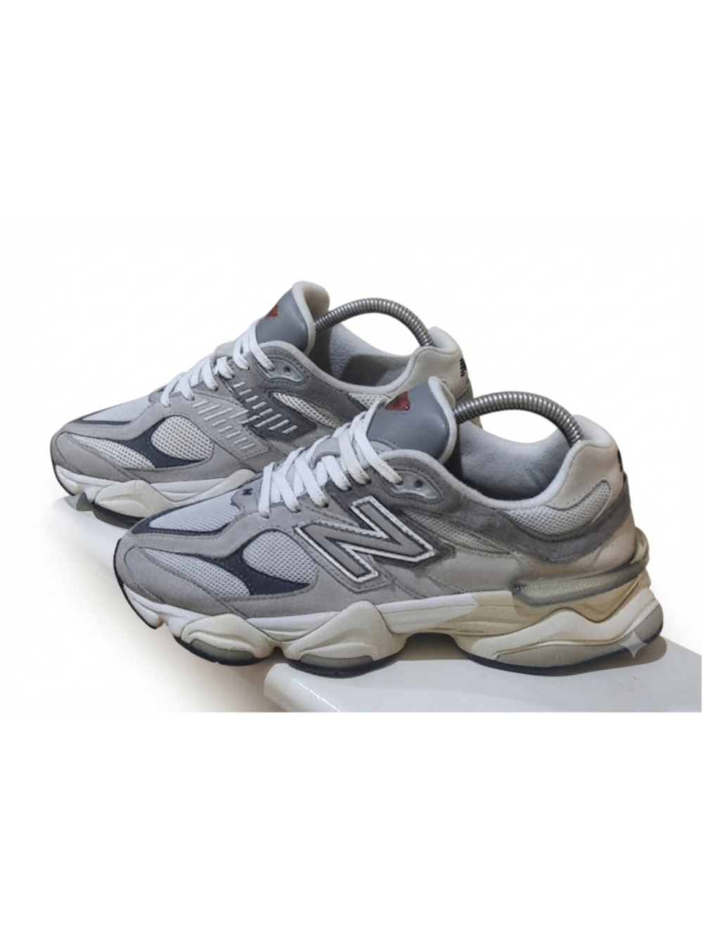 New Balance 9060 Rain Cloud Grey Women's Shoe U9060GRY Size 8